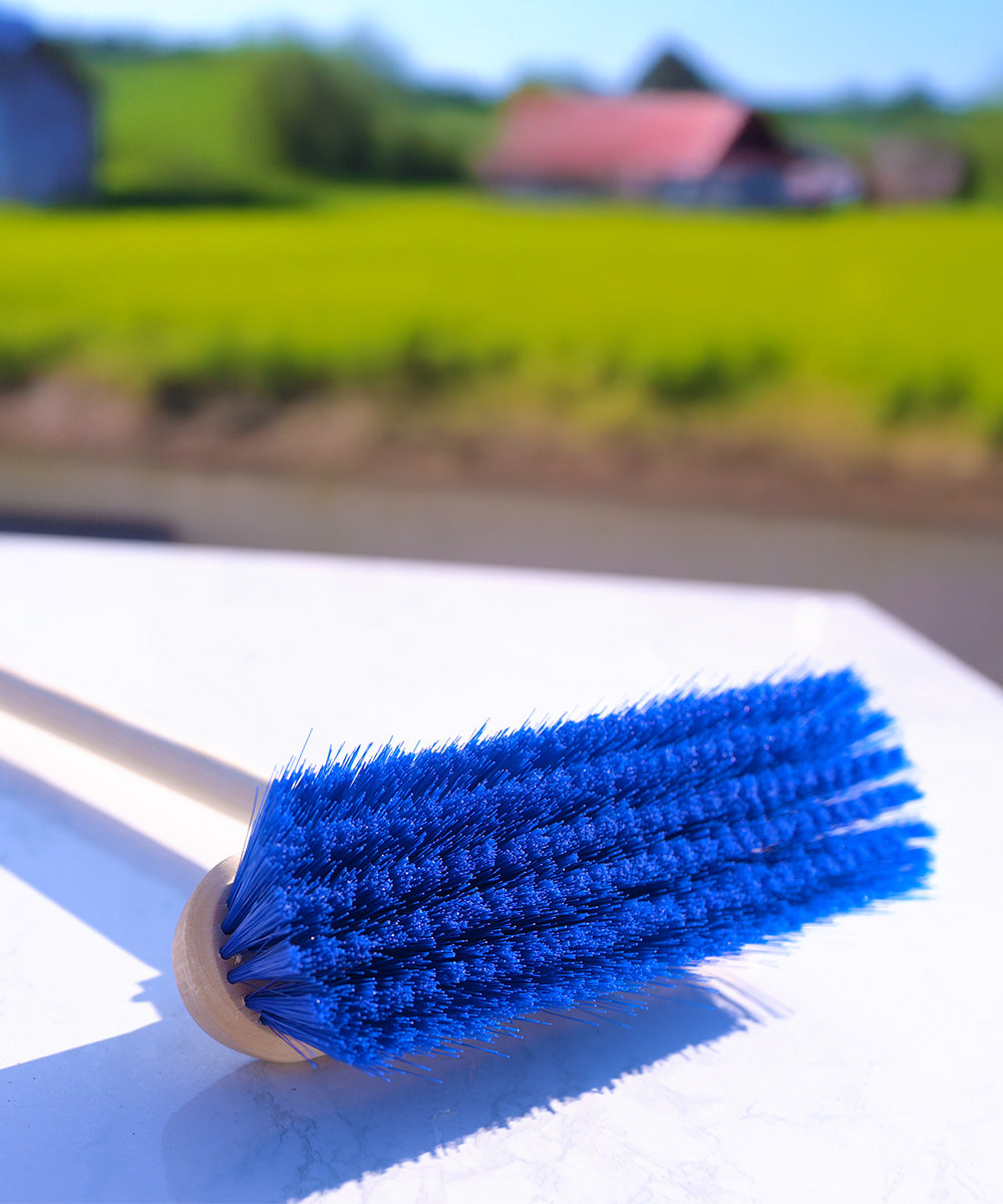 Finest by Hillbrush Household Wooden Broom With Socket & Handle - Soft